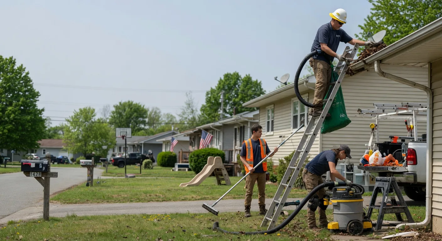 Gutter Installation in Chalmers, IN near me